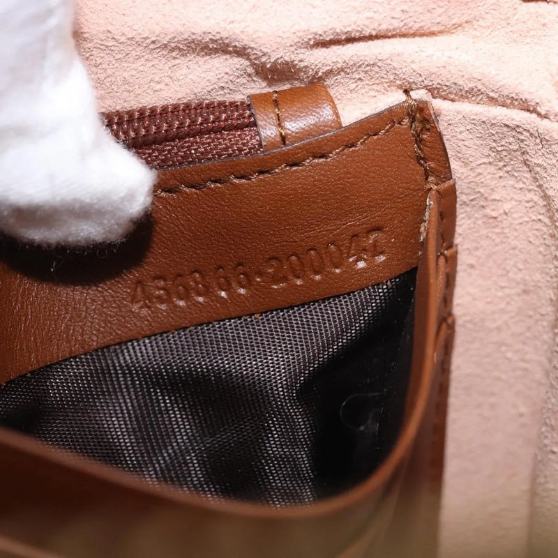 Gucci Pochette Gg Canvas Beige Pvc Bag