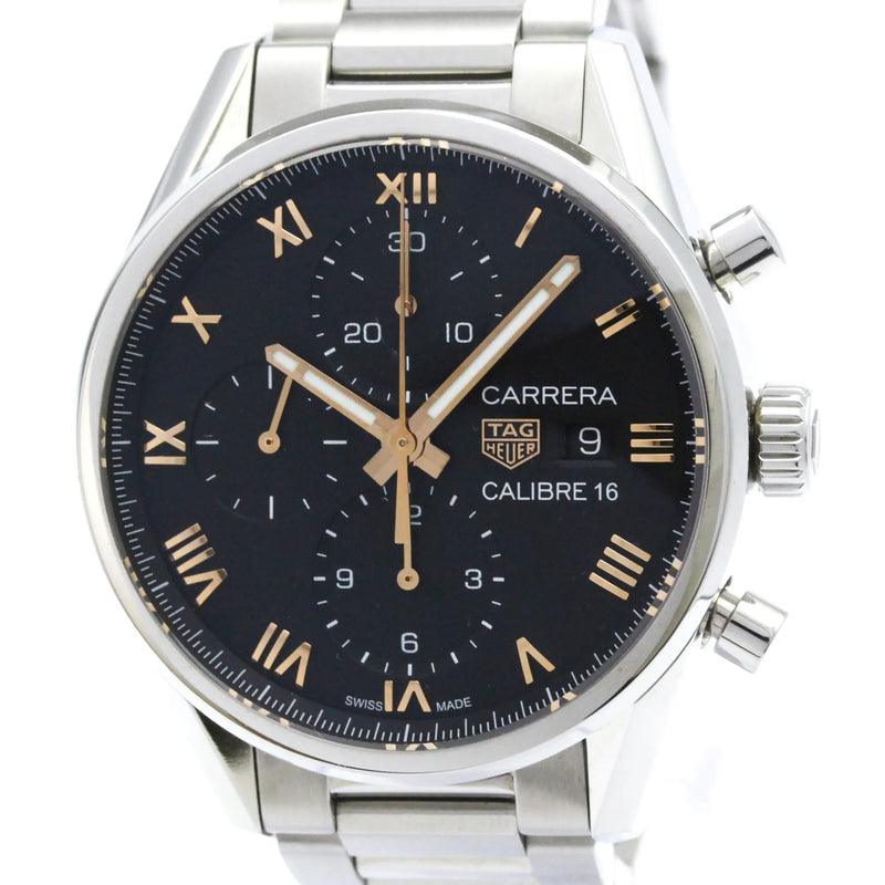 Tag Heuer Carrera Calibre 16 Chronograph Automatic Stainless Steel Watch