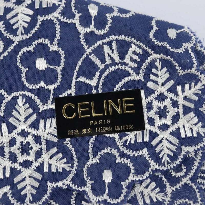 Celine Circle Logo Nylon Red Bag
