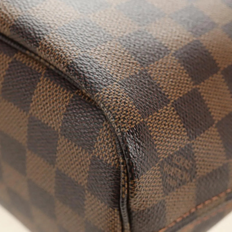 Louis Vuitton Neverfull Tote Damier Brown Canvas Bag