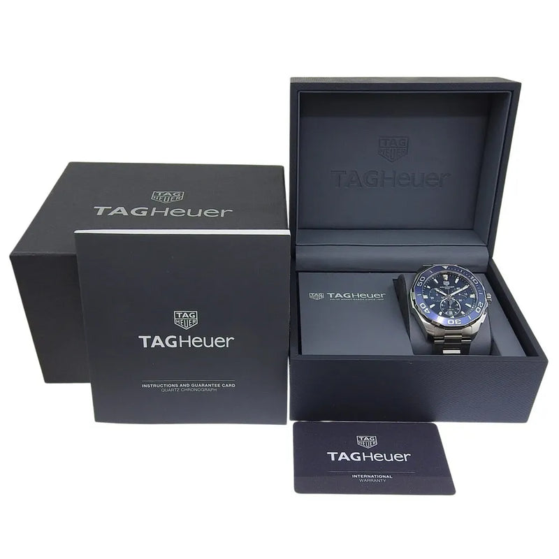 Tag Heuer Aquaracer 300m Chronograph Quartz Stainless Steel Watch
