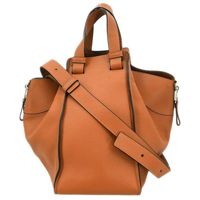 Loewe Hammock Leather Brown Bag