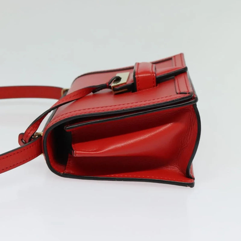 Loewe Barcelona Leather Red Bag