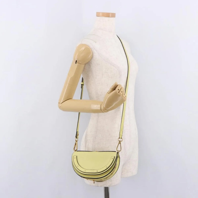 Chloe Nile Leather Yellow Bag