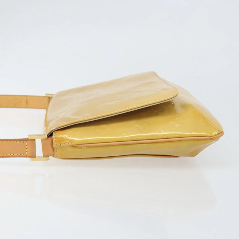 Louis Vuitton Thompson Street Monogram Vernis Beige Patent_leather Bag