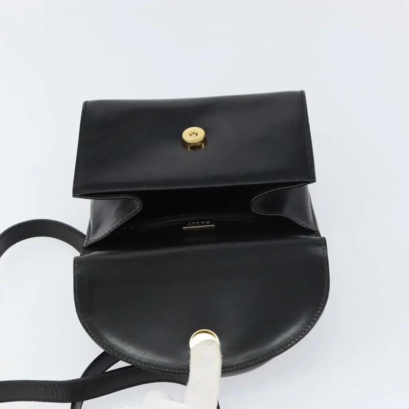 Bally Vintage Leather Black Bag
