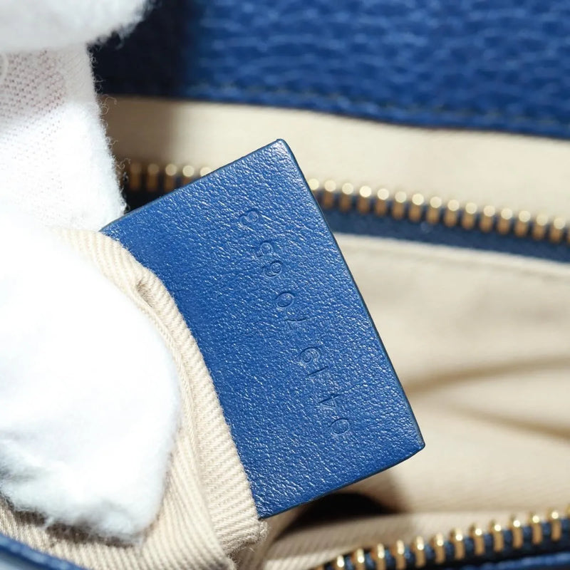 Chloe Aby Day Leather Blue Bag