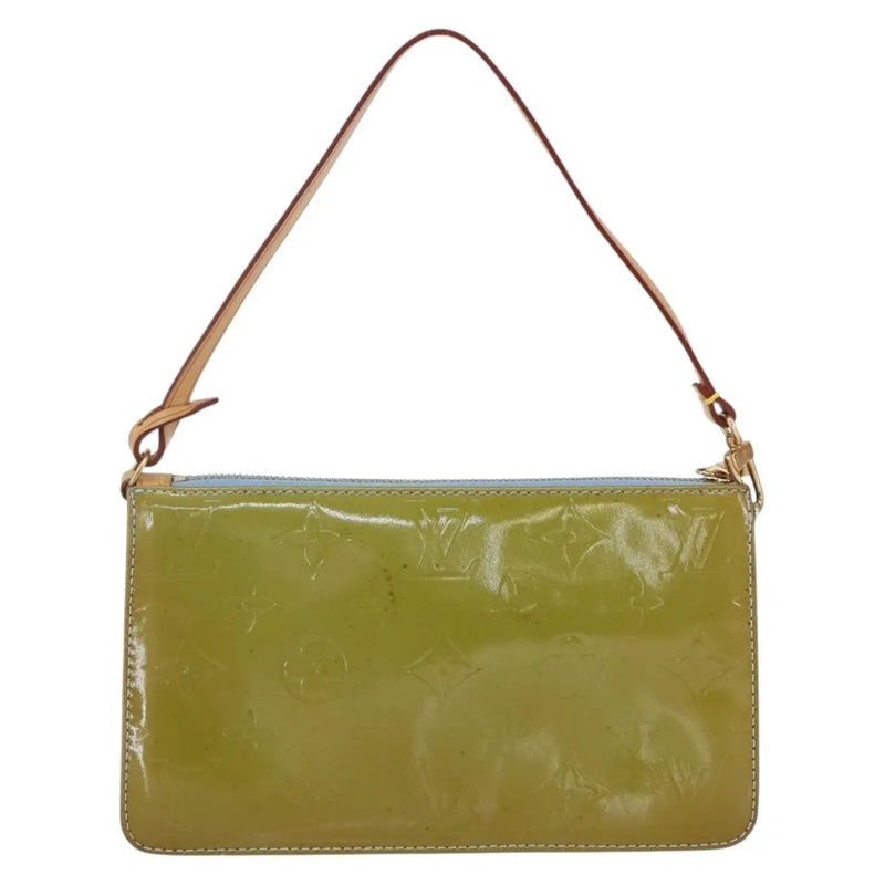 Louis Vuitton Lexington Pochette Monogram Vernis Blue Patent_leather Bag