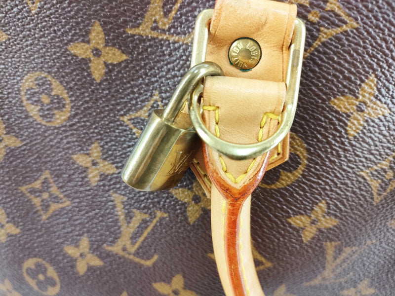 Louis Vuitton Vintage Alma Monogram Canvas Brown Bag