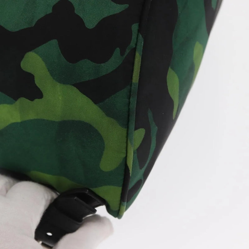 Prada Camouflage Tessuto Green Nylon Bag