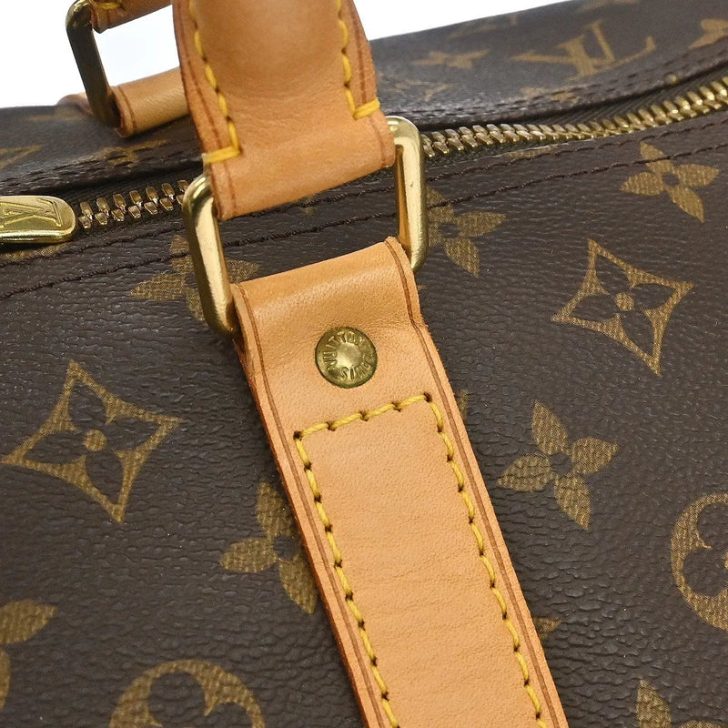 Louis Vuitton Keepall Monogram Canvas Brown Bag
