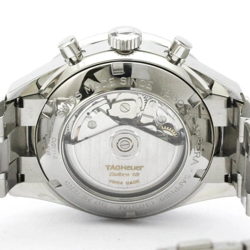Tag Heuer Carrera Calibre 16 Chronograph Automatic Stainless Steel Watch