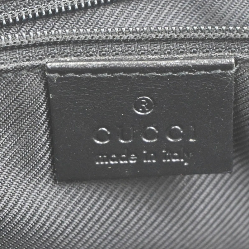 Gucci Jackie Tote Gg Canvas Black Bag