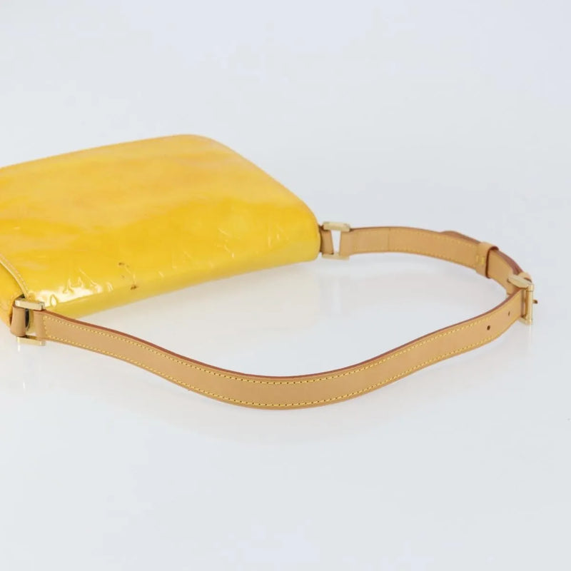 Louis Vuitton Thompson Street Monogram Vernis Yellow Patent_leather Bag
