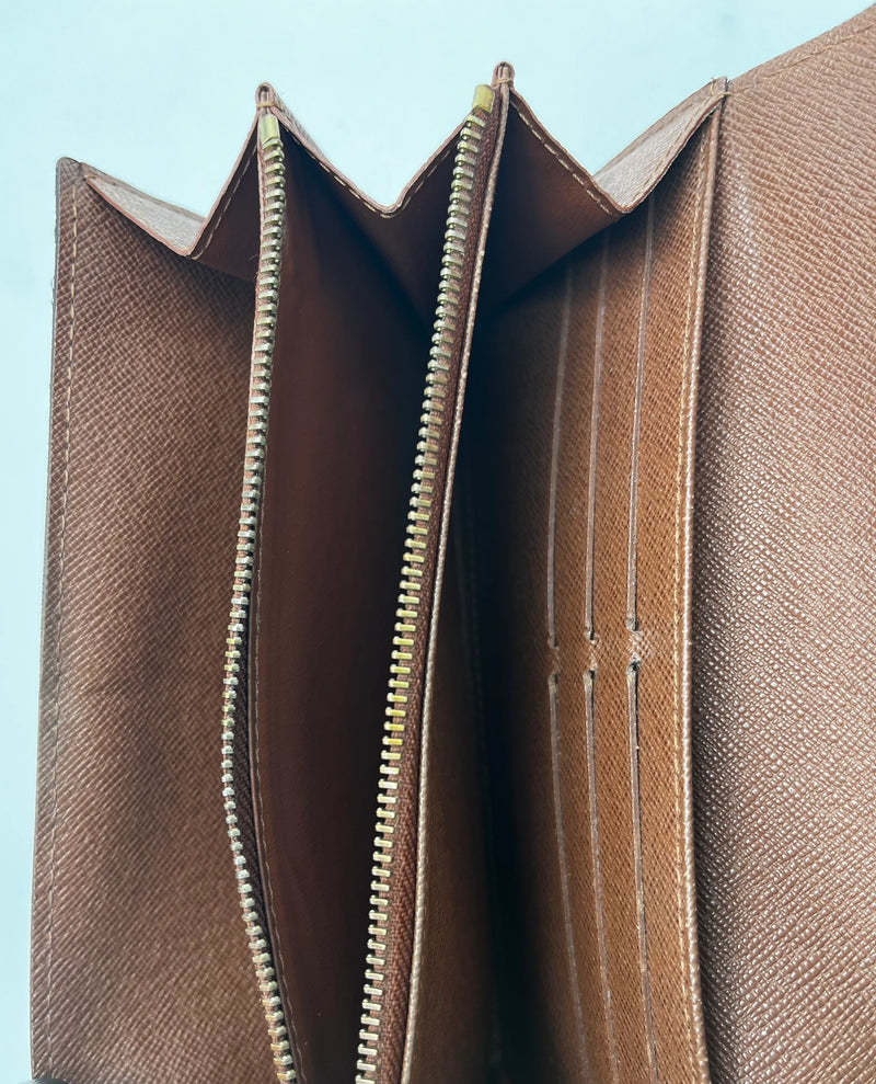 Louis Vuitton Emilie Monogram Canvas Brown Accessory