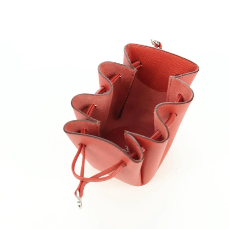 Hermes Vespa Leather Red Bag