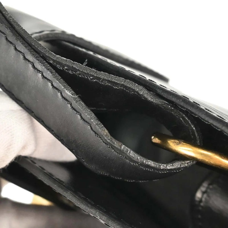 Louis Vuitton Cluny Leather Black Bag