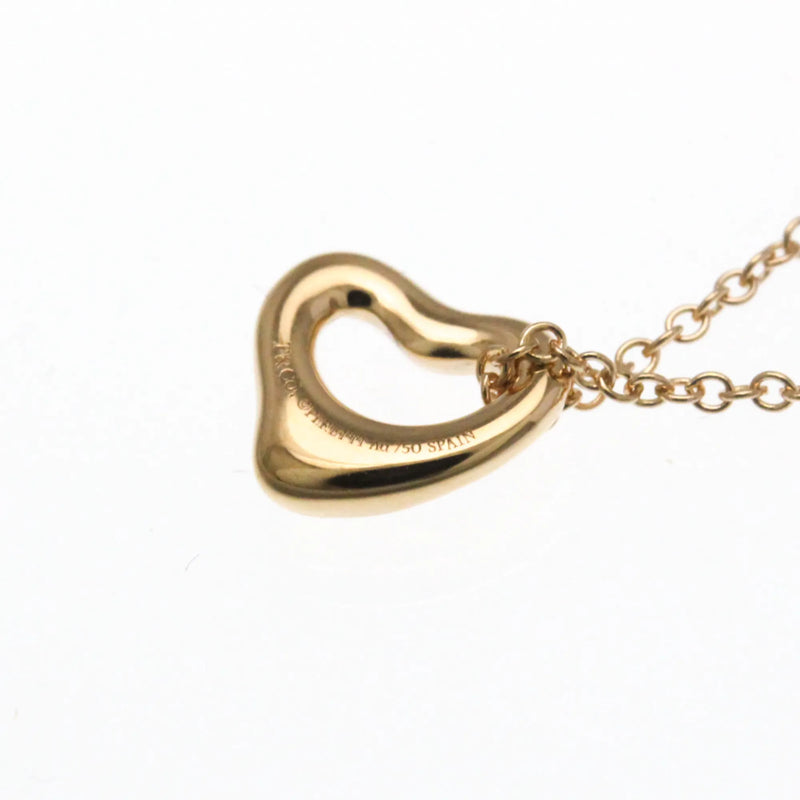 Tiffany & Co. Elsa Peretti Open Heart Pendant 18k Rose Gold Pink_gold Jewelry