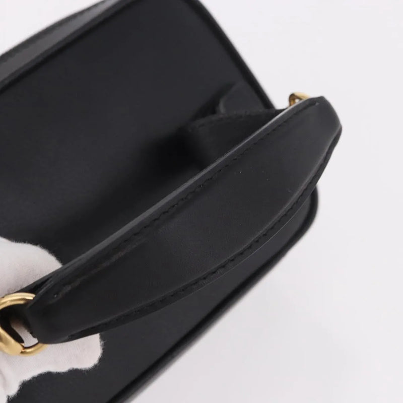 Gucci Horsebit Vanity Leather Black Accessory