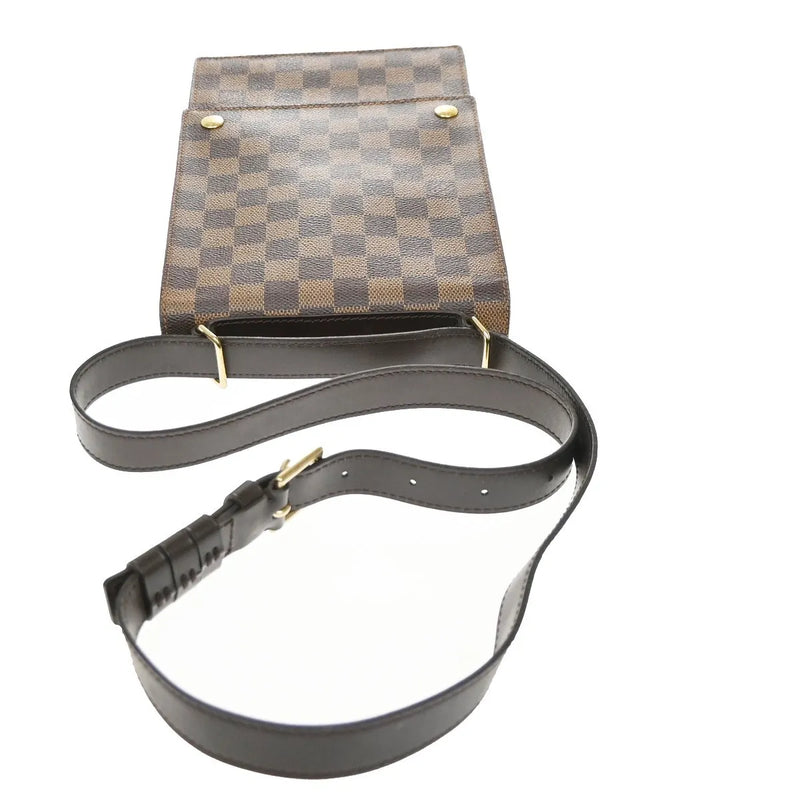 Louis Vuitton Portobello Messenger Damier Brown Canvas Bag
