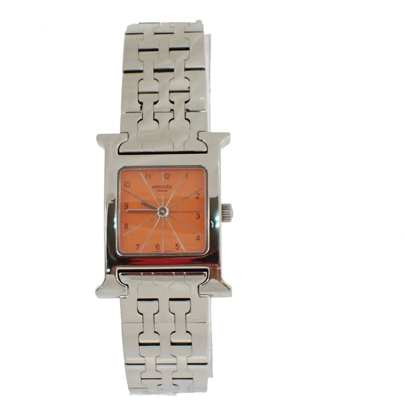 Hermes Heure H Quartz Stainless Steel Watch
