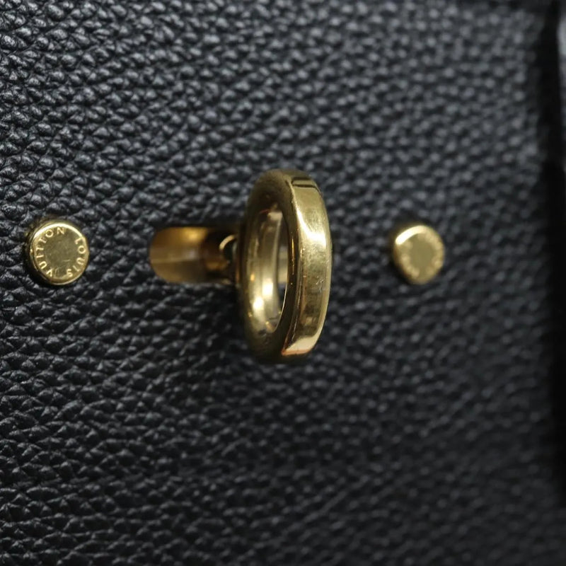 Louis Vuitton City Steamer Leather Black Bag