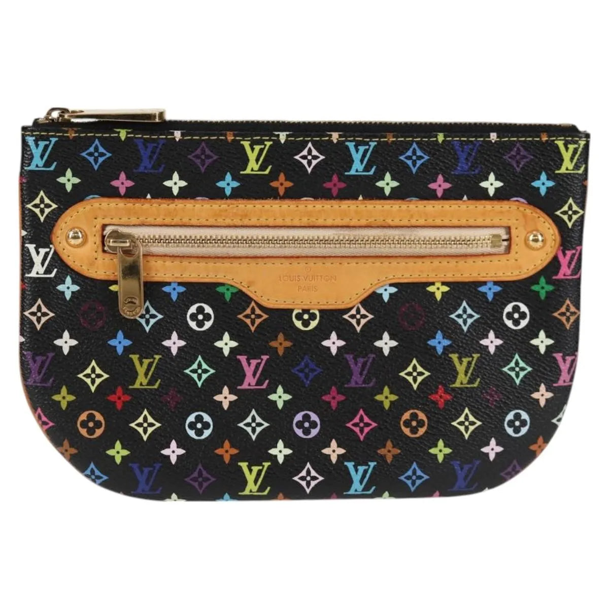 Louis Vuitton Pochette Gm Monogram Multicolor Multicolour Canvas Bag