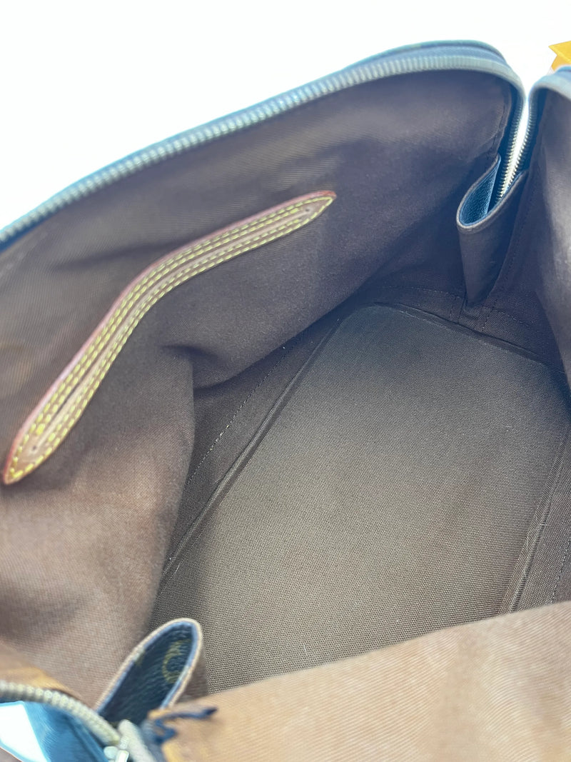 Louis Vuitton Vintage Alma Monogram Canvas Brown Bag
