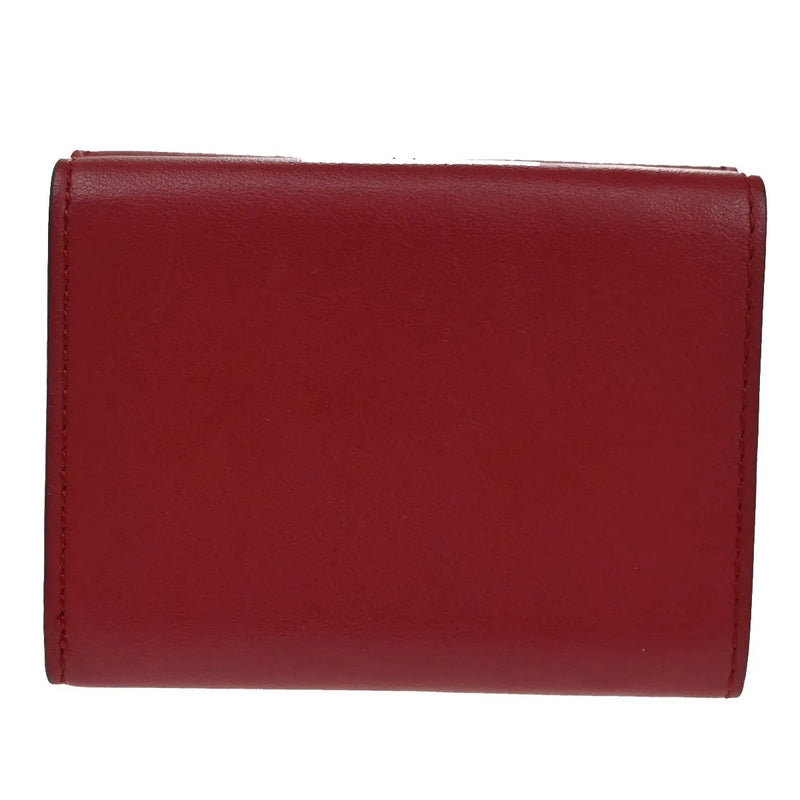 Fendi Peekaboo Leather Red Accessory
