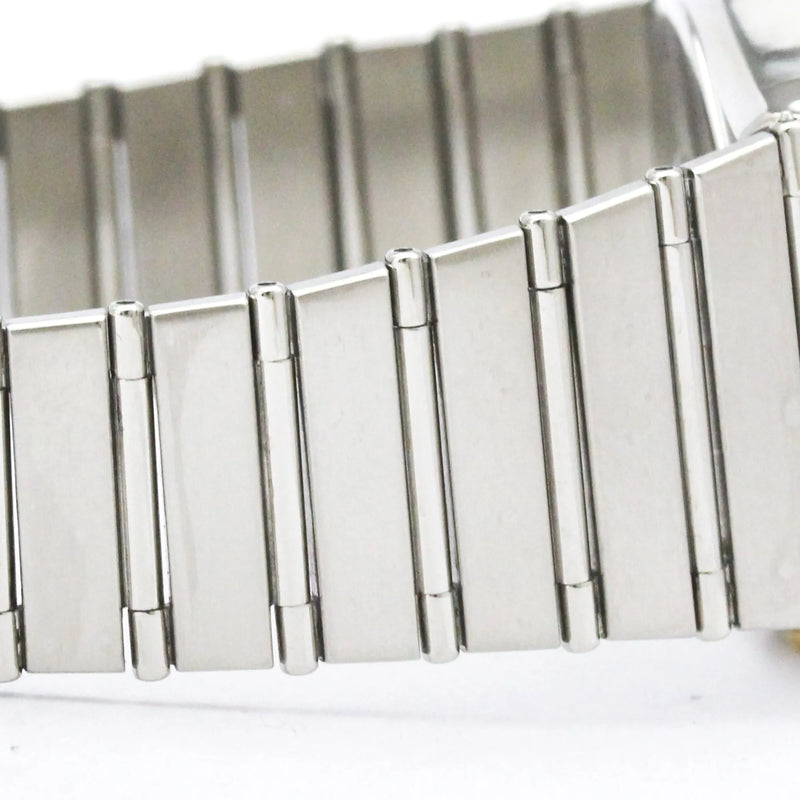 Omega Constellation Quartz Stainless Steel And Yellow Gold Watch