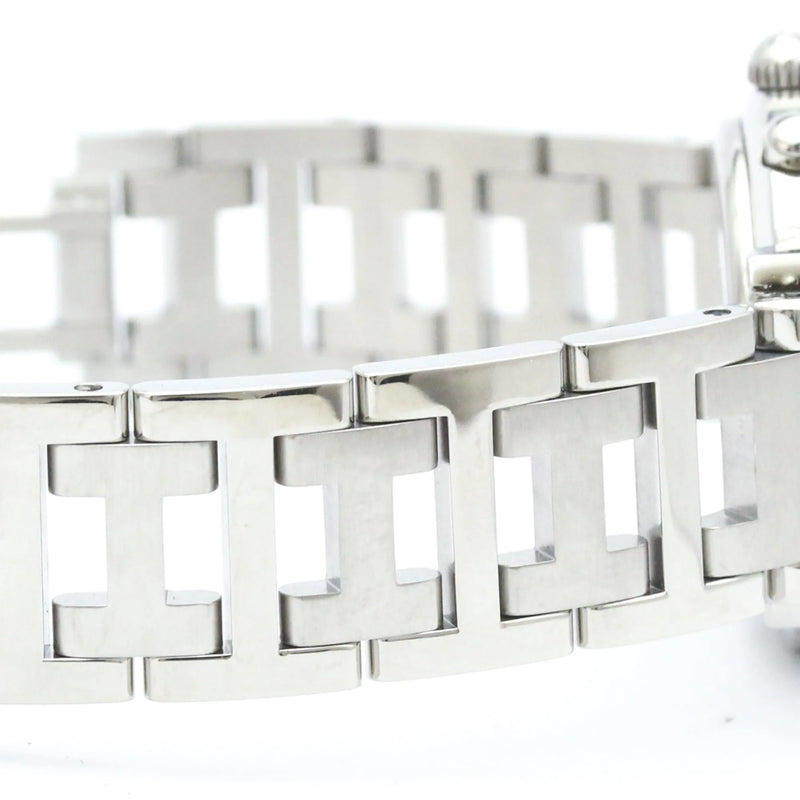 Hermes Clipper Chronograph Quartz Stainless Steel Watch