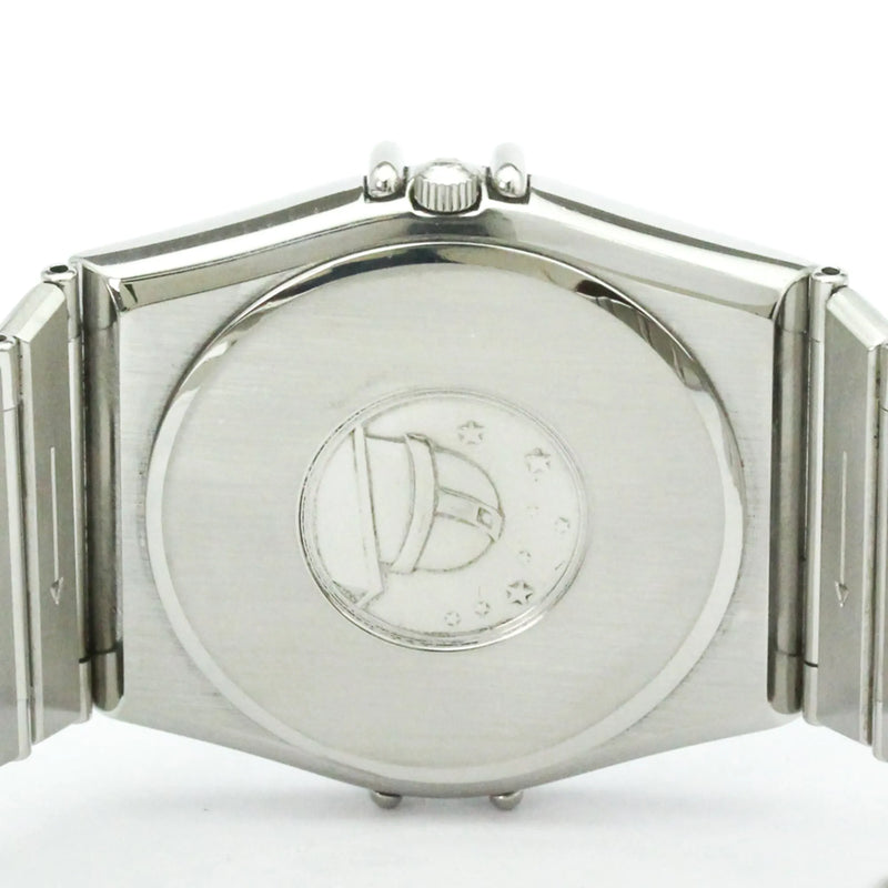 Omega Constellation Day Date Quartz Stainless Steel Watch