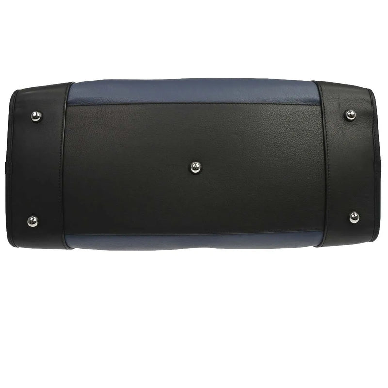 Loewe Amazona Nm Leather Navy Bag
