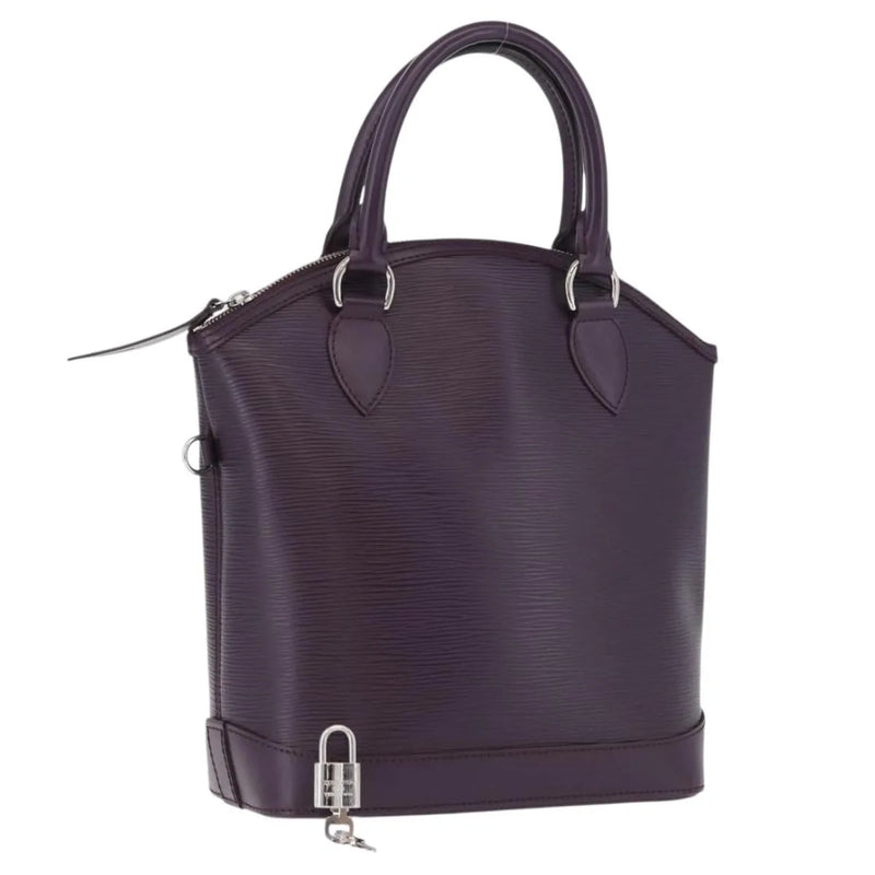 Louis Vuitton Lockit Epi Leather Purple Bag