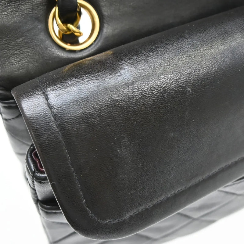 Chanel Timeless - Classic Double Flap Leather Black Bag