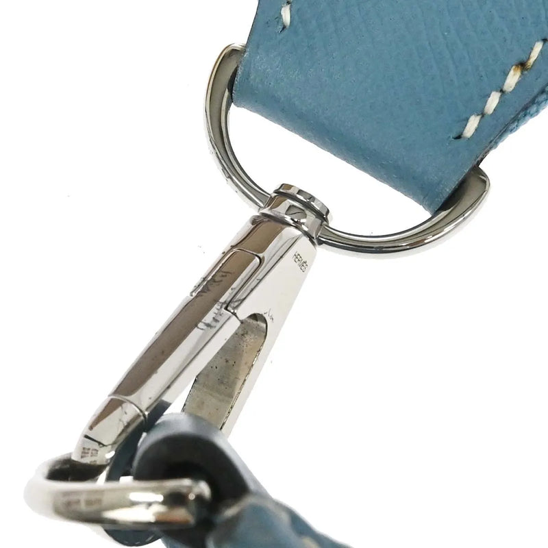 Hermes Evelyne Bag Gen Ii Epsom Blue Leather