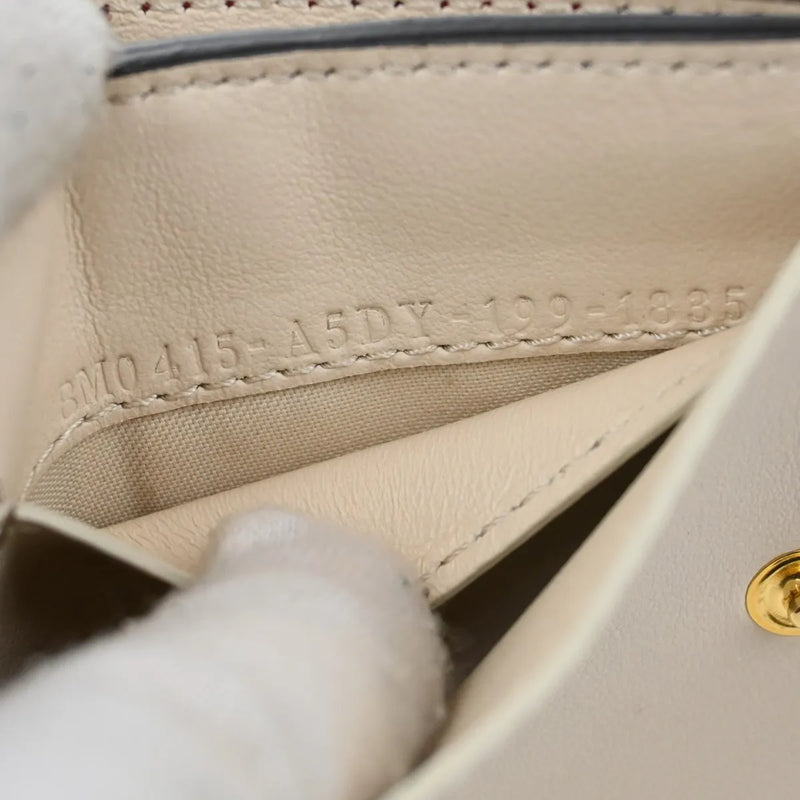 Fendi Peekaboo Leather Red Accessory