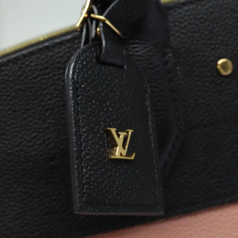 Louis Vuitton City Steamer Leather Black Bag
