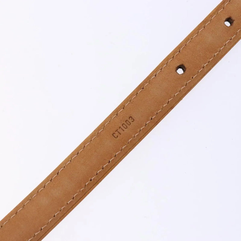 Louis Vuitton Belt Patent Black Leather Accessory