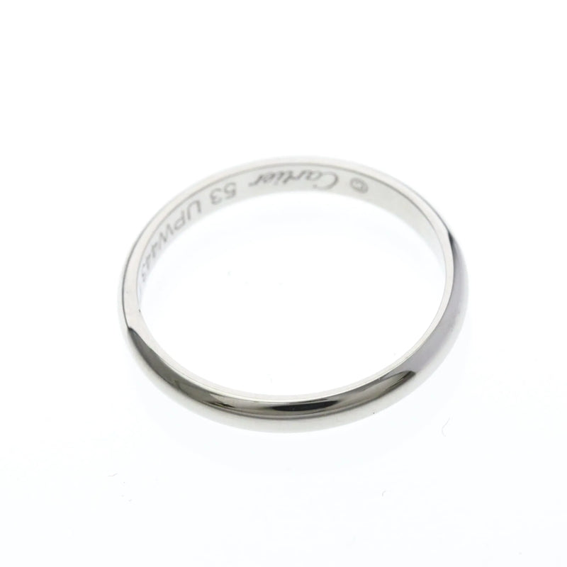 Cartier 1895 Wedding Band Platinum Silver Jewelry