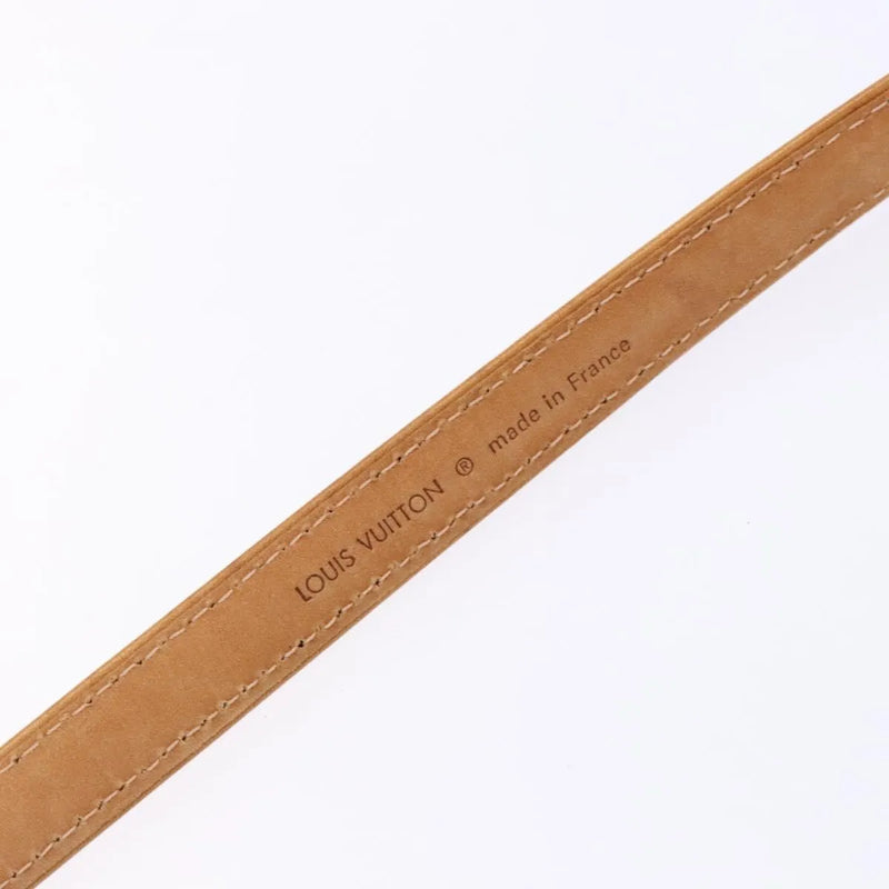 Louis Vuitton Belt Patent Black Leather Accessory