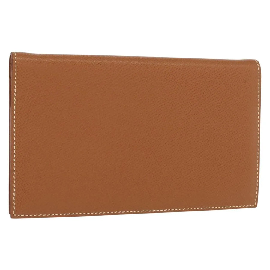 Hermes Agenda A6 Day Planner Housse Leather Brown Accessory