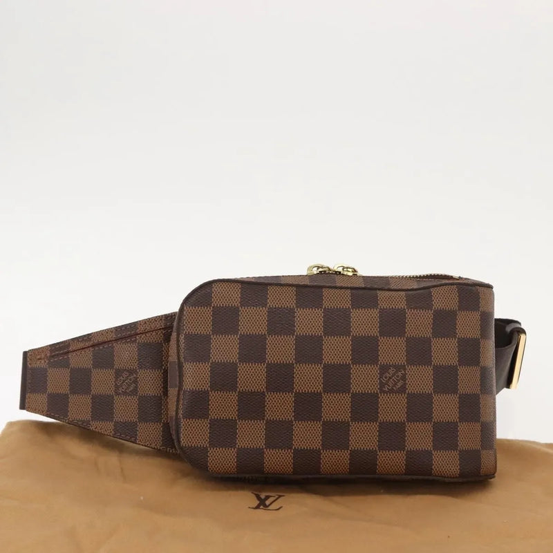 Louis Vuitton Geronimos Waist Damier Brown Canvas Bag