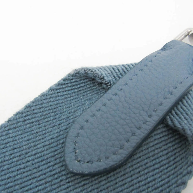 Celine Sangle Seau Calfskin Blue Leather Bag