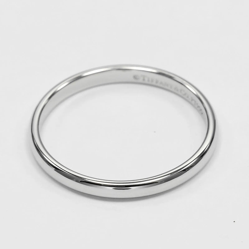 Tiffany & Co. Forever Band Platinium Clear Platinum Jewelry