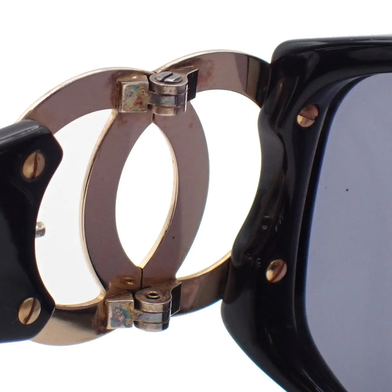 Chanel Logo Cc Plastic Black Accessory