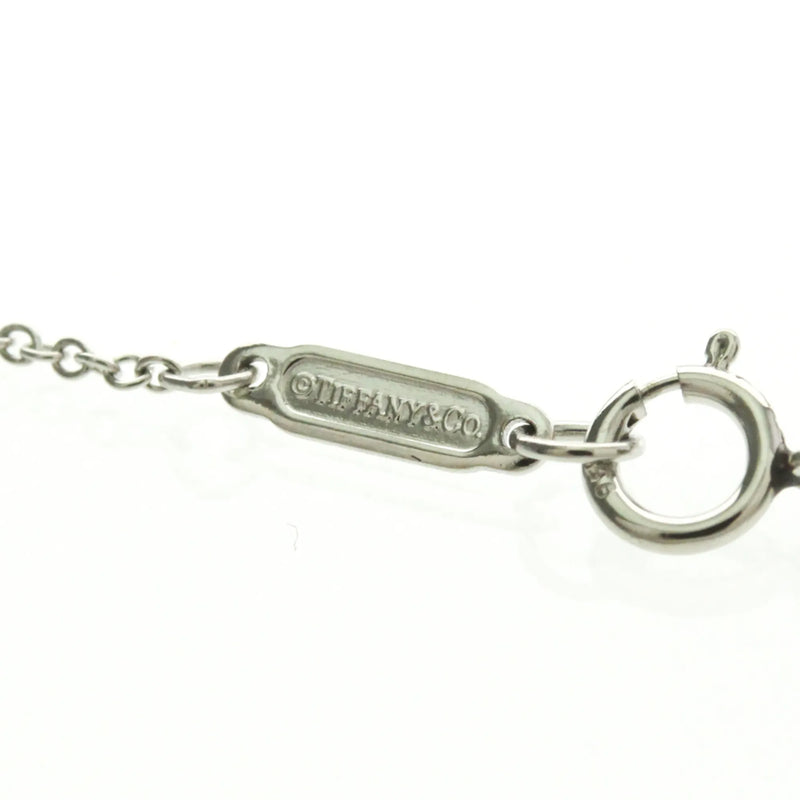 Tiffany & Co. Soleste Round Pendant Platinum With Diamonds Silver Jewelry