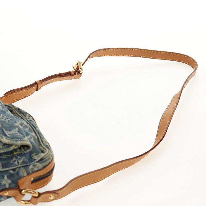 Louis Vuitton Camera Monogram Denim Blue Denim_jeans Bag