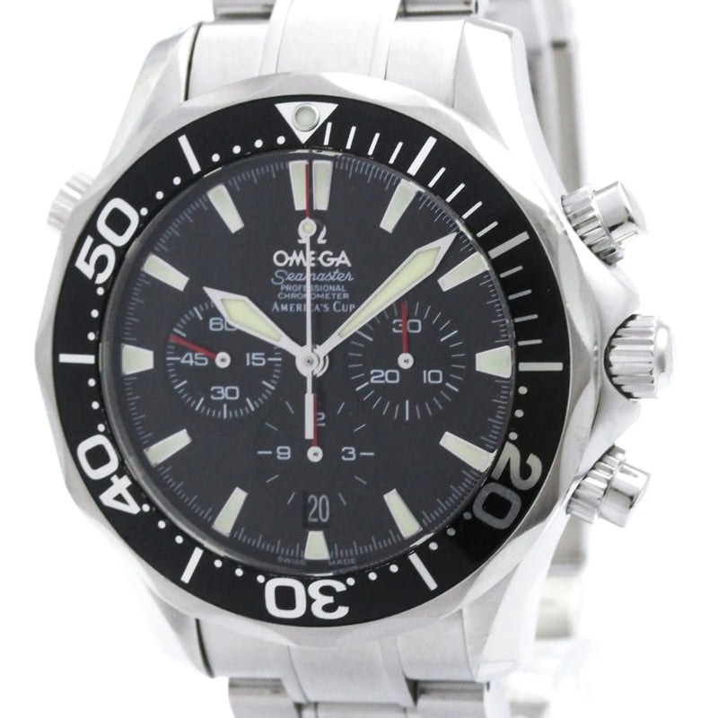 Omega Seamaster Americas Cup Diver 300m Co-Axial Chronometer Automatic Stainless Steel And Ceramic Watch