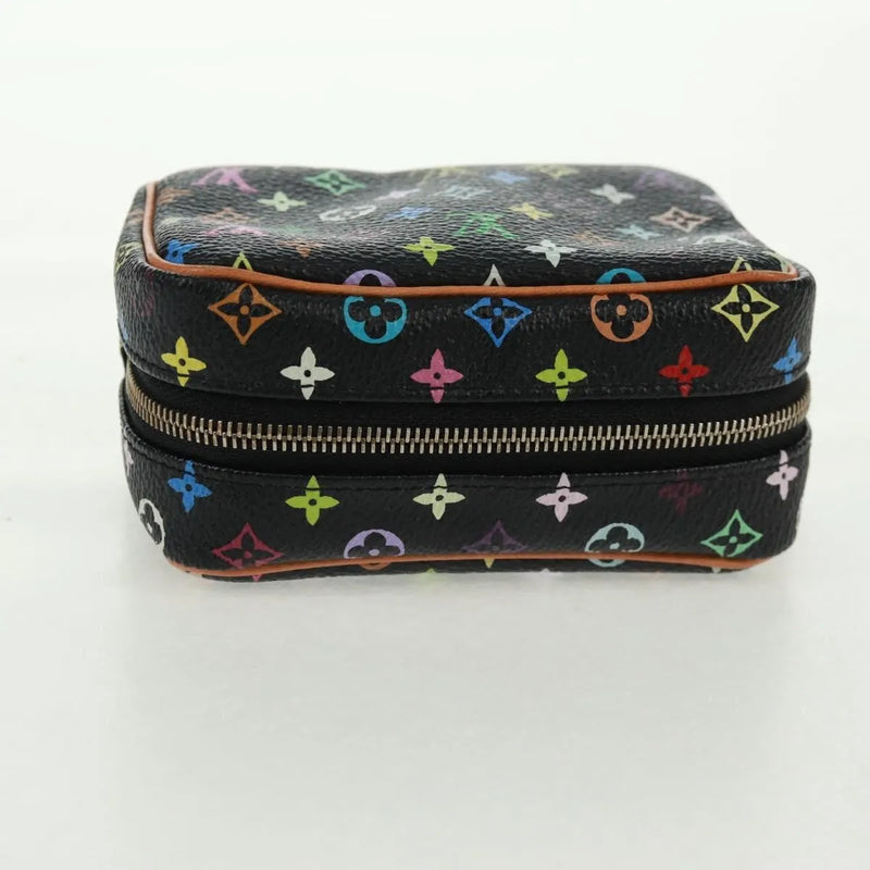 Louis Vuitton Wapity Trousse Monogram Multicolor Black Canvas Bag